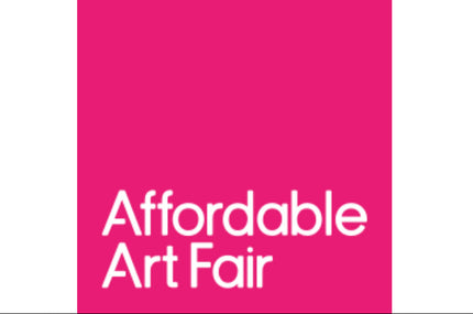 Affordable Art Fair NYC 2022 featuring Shilo Ratner geometric abstract paintings at Booth A14