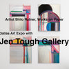 Shilo Ratner mixed media works on paper featured at Artexpo Dallas 2022 with Jen Tough Gallery