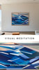 Quiet luxury abstract landscape painting creating meditative atmosphere by artist Shilo Ratner